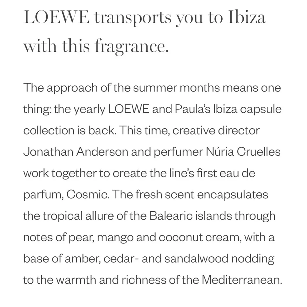 Loewe Ibiza Fragrance Experience - Picture 2 of 6